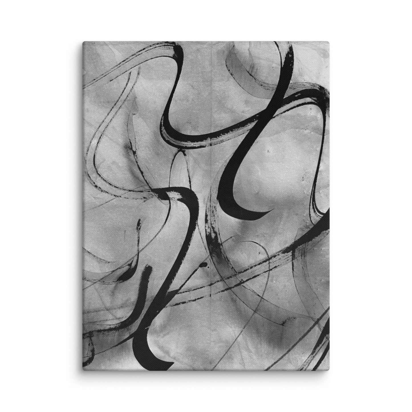 abstract ink illustration titled Rhythm in Ink