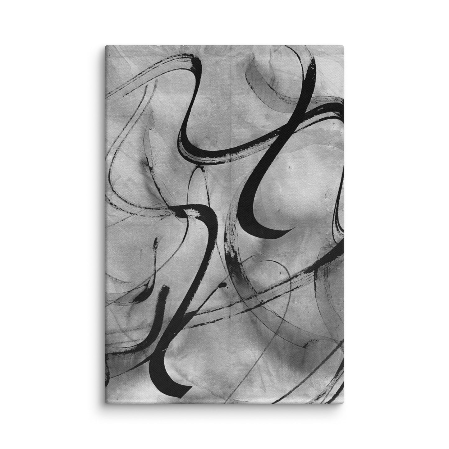 abstract ink illustration titled Rhythm in Ink