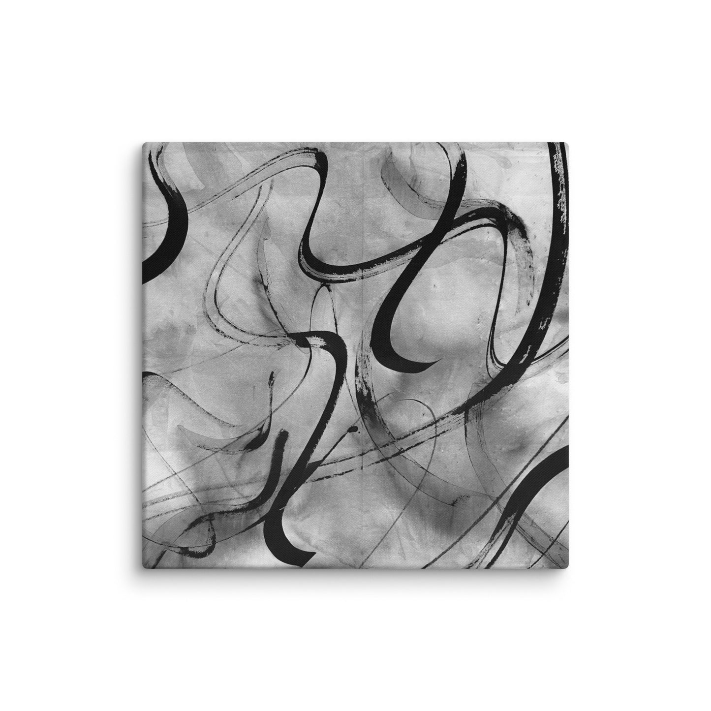 abstract ink illustration titled Rhythm in Ink