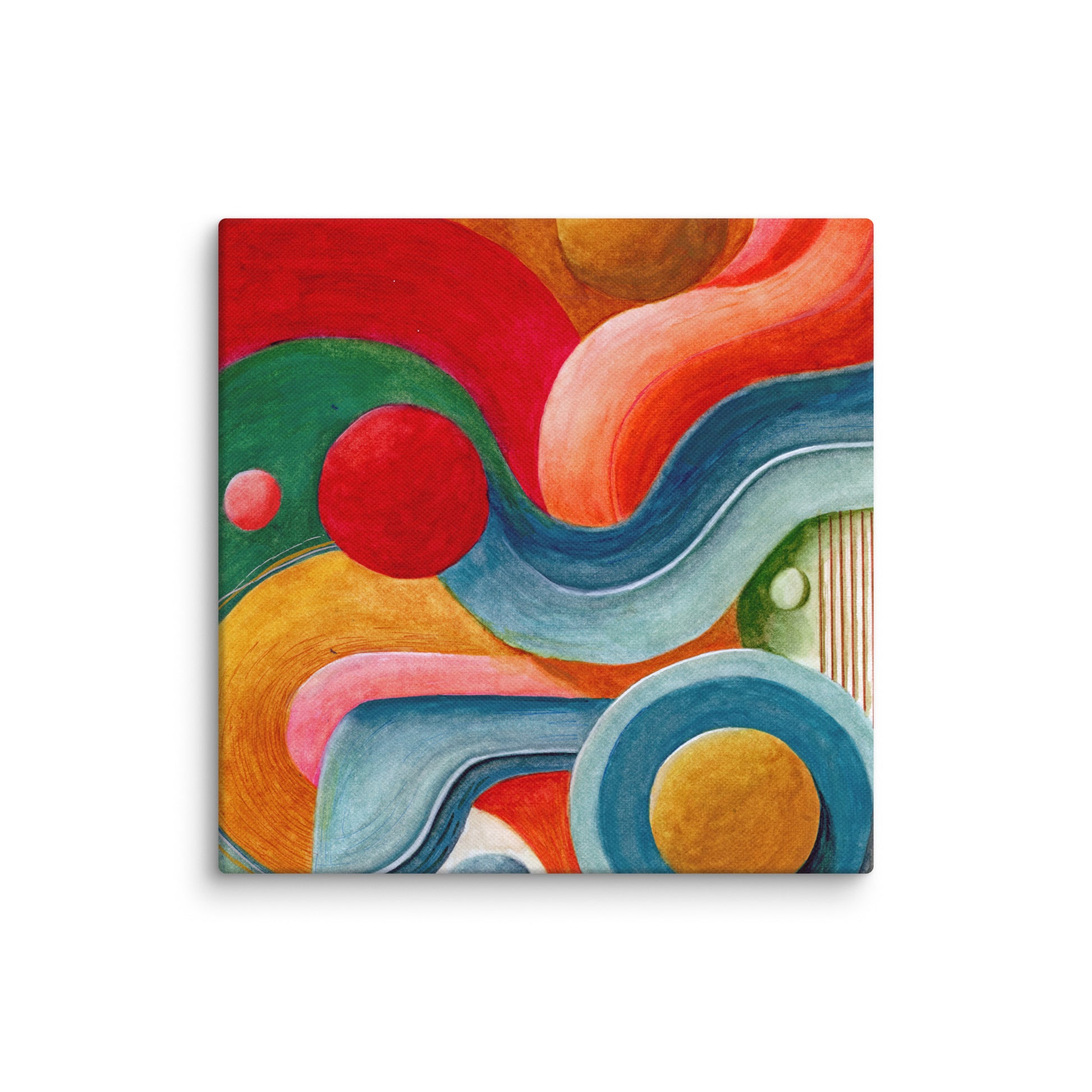 luminous watercolor artwork with cosmic spirals and soft gradients