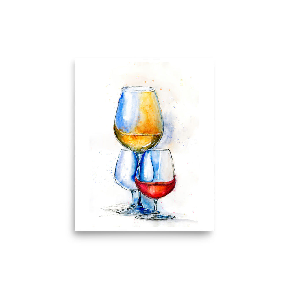 fluid multicolor pour painting in contemporary style